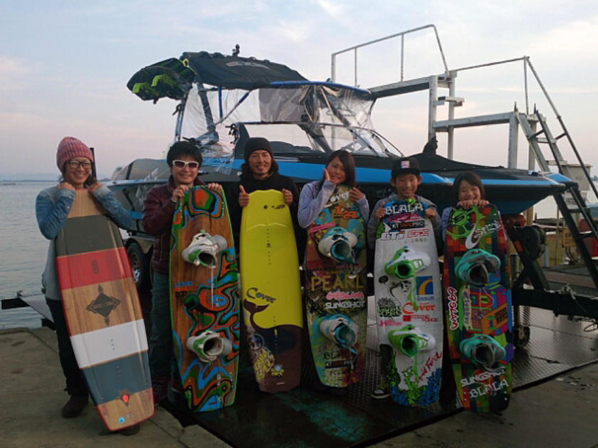 滋賀・琵琶湖cover】レジャーパック!！（バナナボート＆ウェイクボード