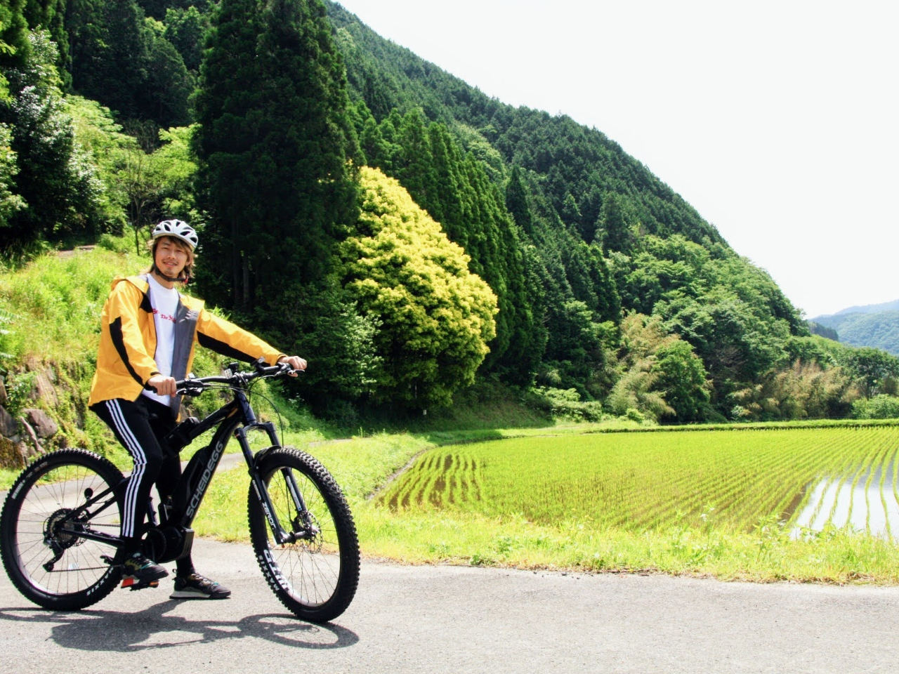 奥津湖E-BIKEレンタル（マウンテンバイク）丸1日・7時間コース】森や