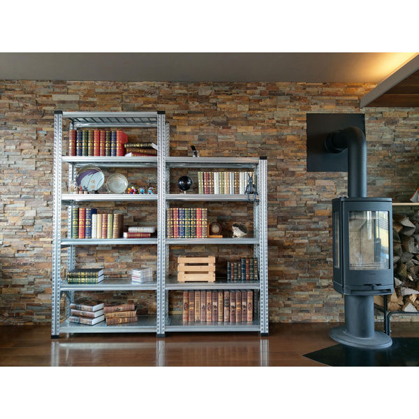 メタルシステム スチールラック 収納 シェルフ 棚 幅142.7x高さ91.7x