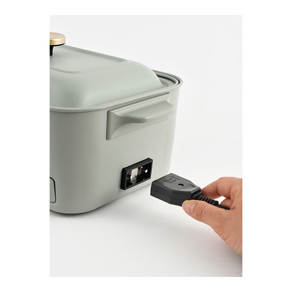 BRUNO コンパクトグリルホットプレート(グリーン) BOE109-GR 1個