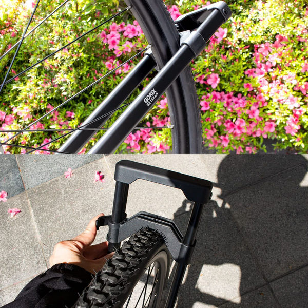 GORIX GX-023V 折りたたみスタンド ブラック 43602 1個（直送品