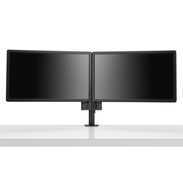 CBS ポストマウント方式 モニターアーム 2台用 ブラック CBS Lima Dual