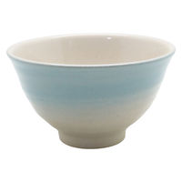美濃陶苑 陶磁器 軽量グラデーション茶碗ブルー 17-74-2 1セット(3個入