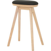 ナガノインテリア工業 コッぺハイスツール63cm ハードメープル材