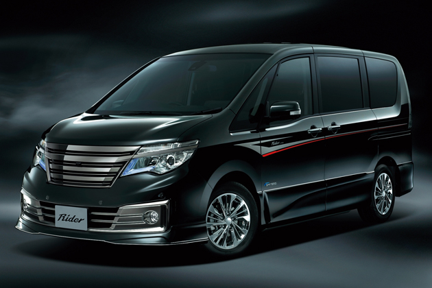 日産 セレナに特別仕様車「セレナ ライダー ブラックライン ZZ(ダブル