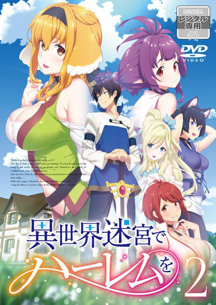 DVD「異世界迷宮でハーレムを 第2巻」作品詳細 - GEO Online/ゲオ
