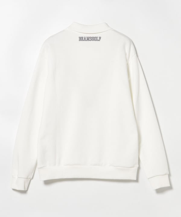 BEAMS GOLF（ビームス ゴルフ）ORANGE LABEL / 襟付き 裏毛 プル
