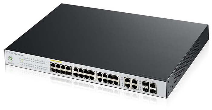 Zyxel NSW200-28P 24-port GbE L2 Nebula Cloud Managed PoE Switch