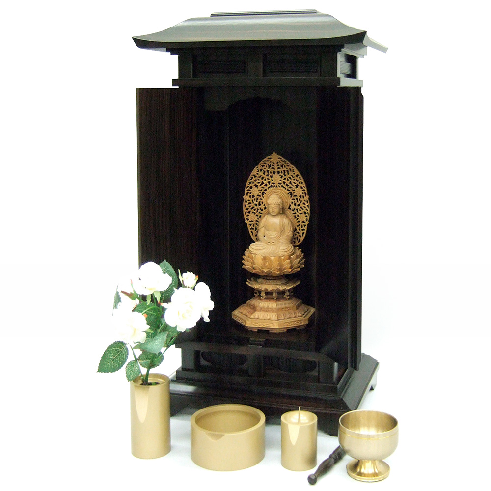 春日厨子 黒檀 | 仏壇・仏具専門店 滝田商店