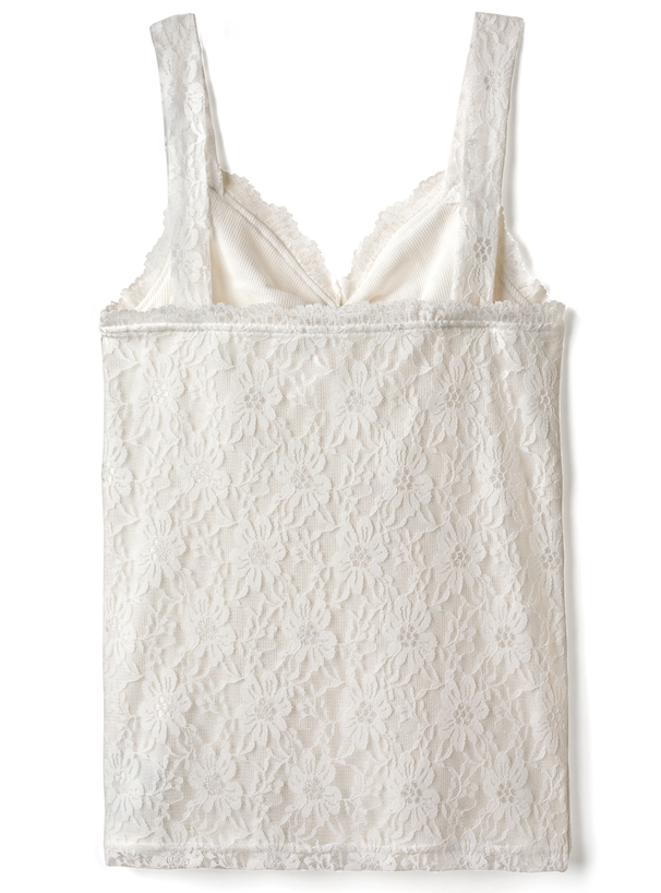 レースフロントギャザーキャミソール[ze650] | レディースファッション