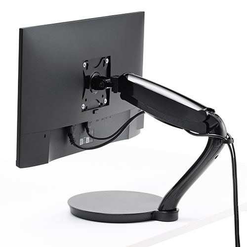 モニターアーム（置き型・置くだけ・スタンド・台・自立式・高さ調整