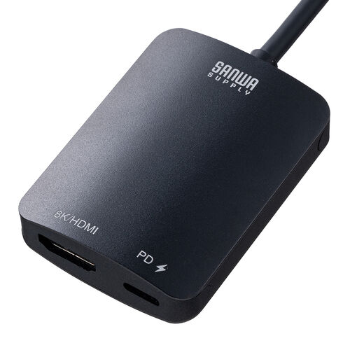 USB Type-C HDMI変換アダプタ（PD100W・8K/60Hz・4K/144Hz・HDR