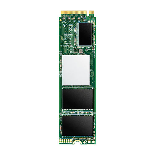 Transcend PCIe M.2 SSD NVMe 1.3準拠 Gen3 ×4 3D NAND TS256GMTE220S