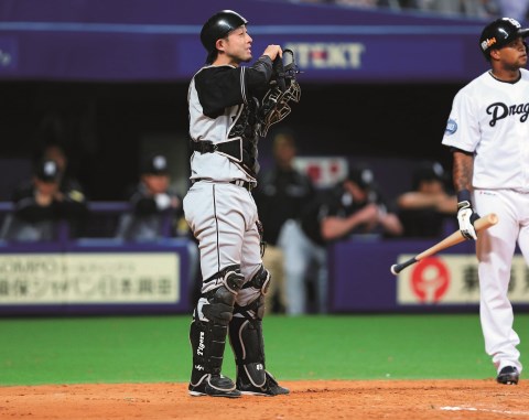 阪神・今成亮太のいつでも準備万端キャッチャーミット | 野球コラム