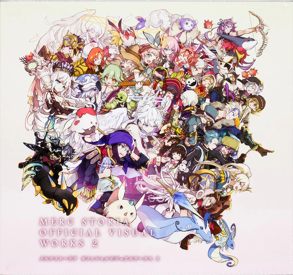 メルクストーリアオフィシャルビジュアルワークス = MERC STORIA O
