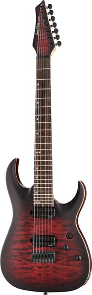 Amarok-7 BKRD Quilted Burst - Harley Benton