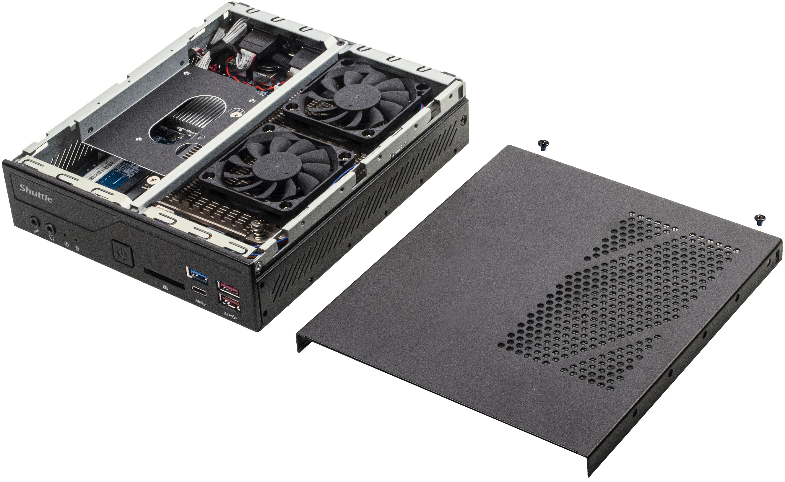 Shuttle's XPC Barebone DH470 is a 1.3-Liter PC with 10-Core