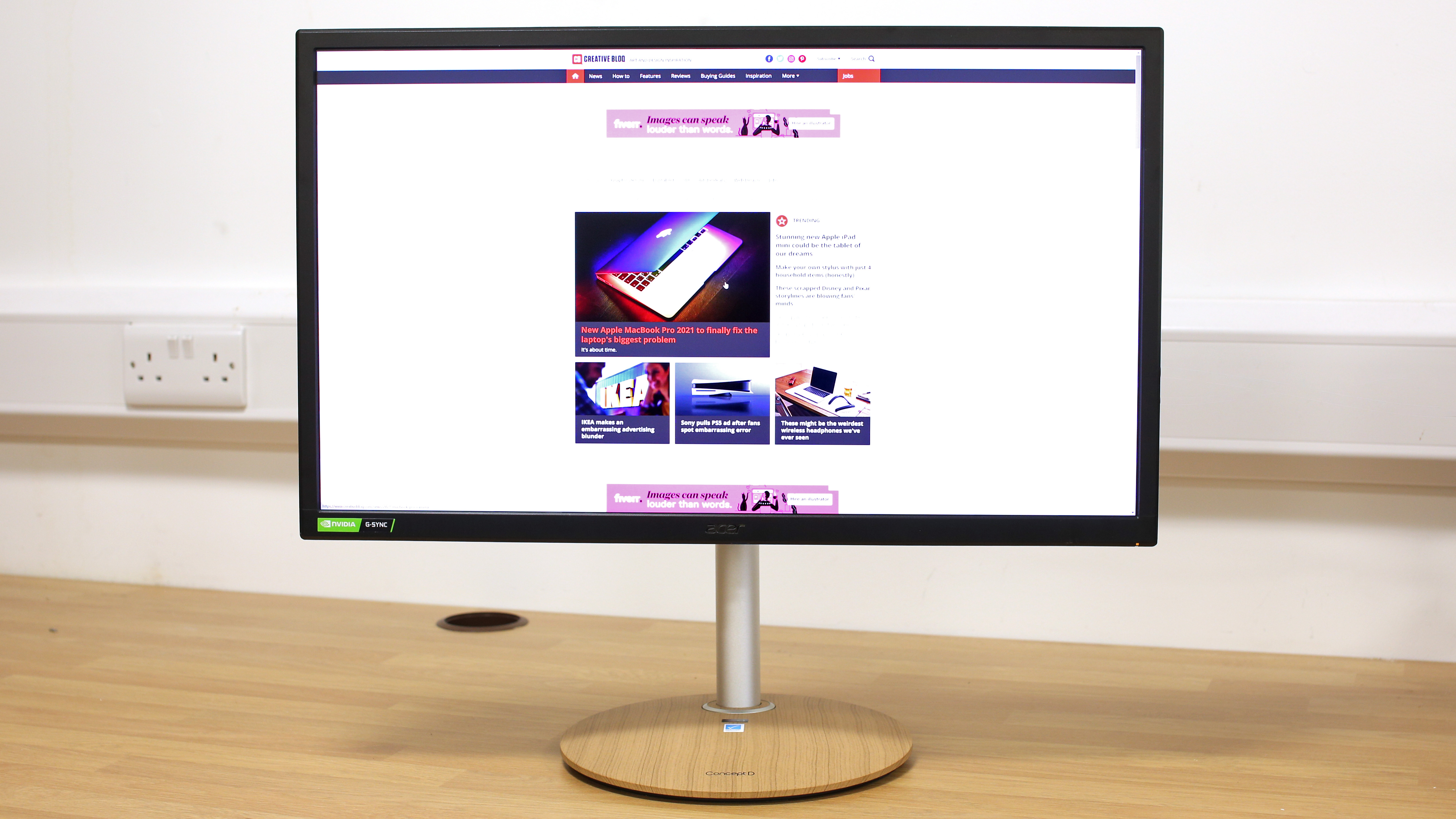Acer ConceptD CP3271K monitor review | Creative Bloq