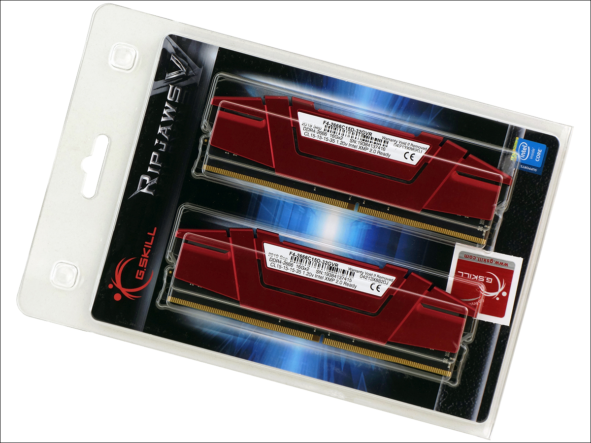 G.Skill Ripjaws V 32GB DDR4-2666 Review: Voluminous Value For B360