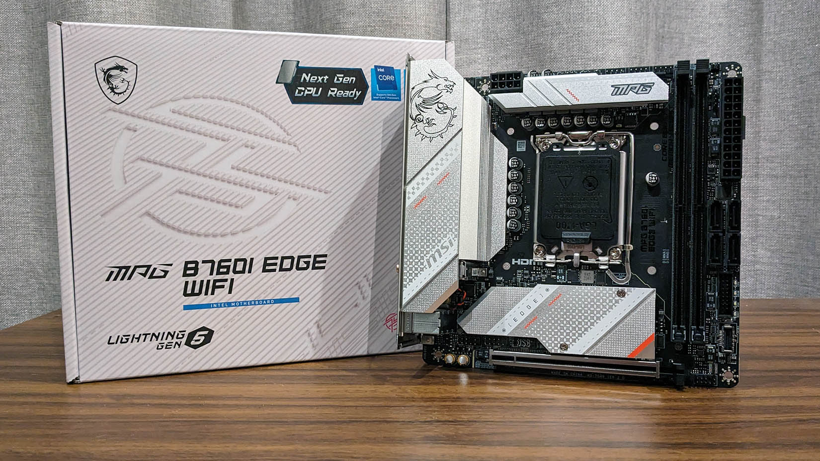 MSI MPG B760I Edge WiFi review | PC Gamer