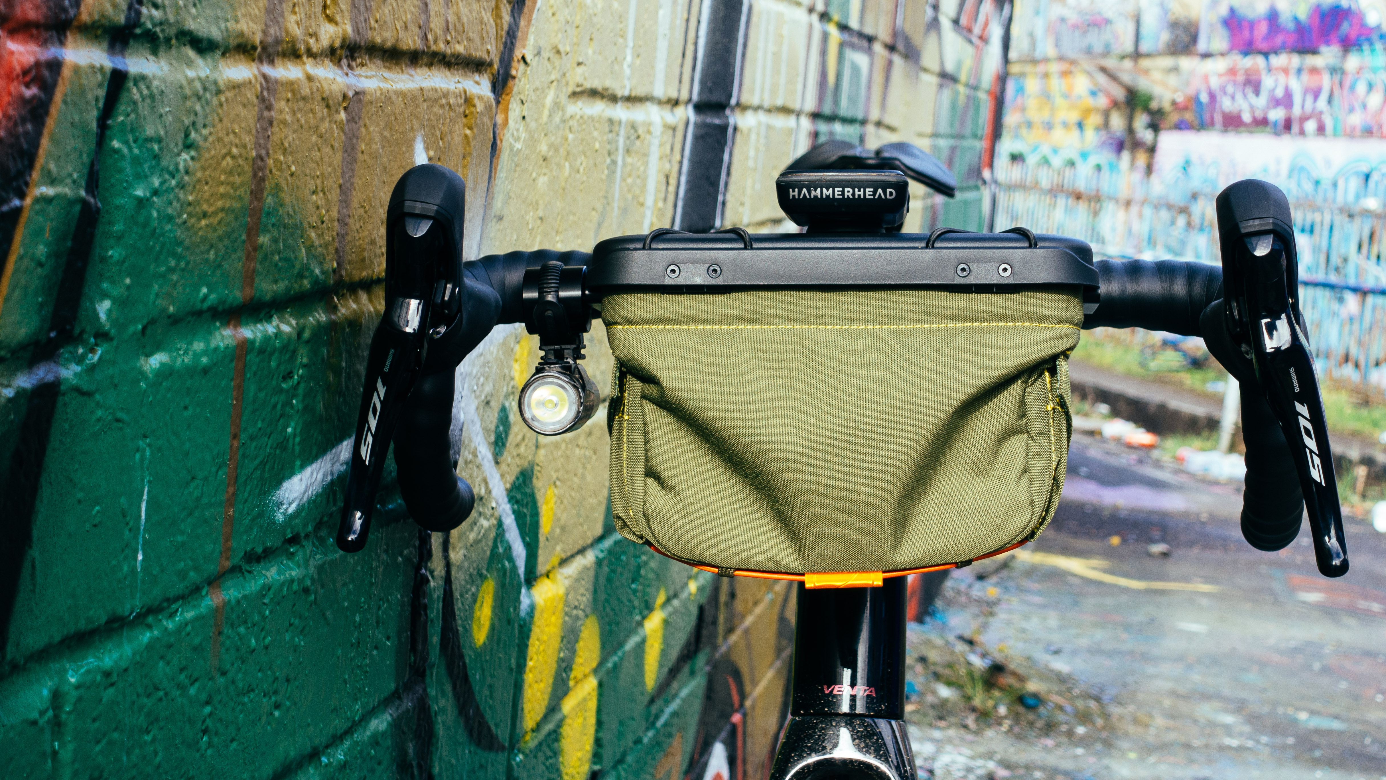 The Handlebar Bag from Route Werks solves many problems, but