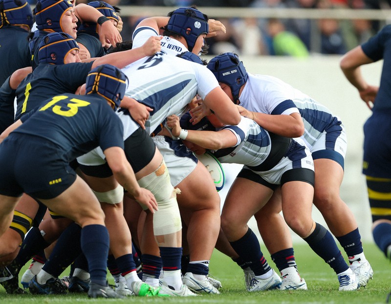 奮闘物語る緑色 大阪桐蔭「究極の局面」で見せた粘り 高校ラグビー