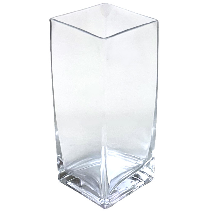 スクエアガラスベース20 MS200の通販｜花瓶｜インテリアポット｜鉢