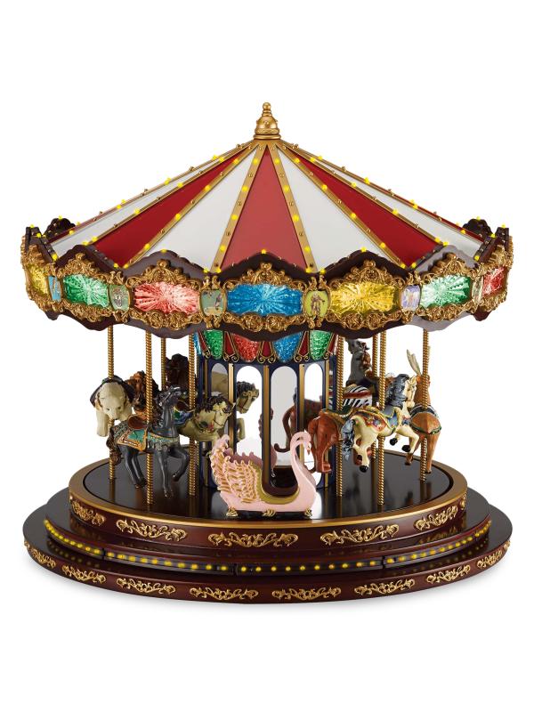 Mr. Christmas Marquee Deluxe Carousel on SALE | Saks OFF 5TH