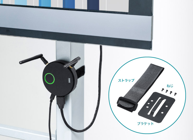 VGA-EXWHD6【ワイヤレスHDMIエクステンダー】HDMI信号をワイヤレスで