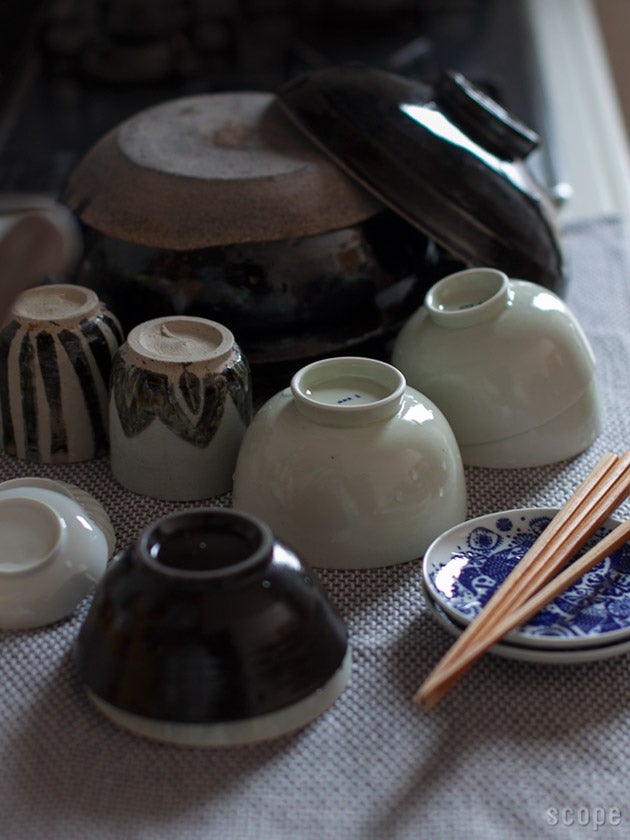 花茶碗 土灰 | 東屋