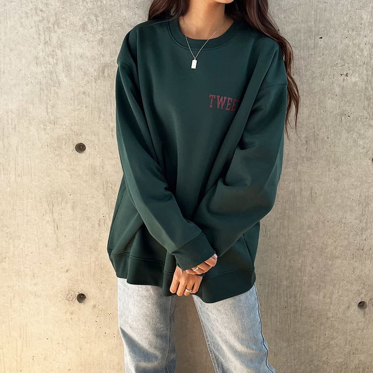 TWEETY/トゥイーティー 裏起毛スウェットトレーナー[品番：MJNW0002385