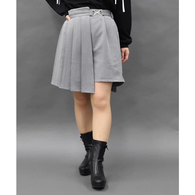 ラップスカート付ショートパンツ[品番：IGAW0005589]｜axes femme