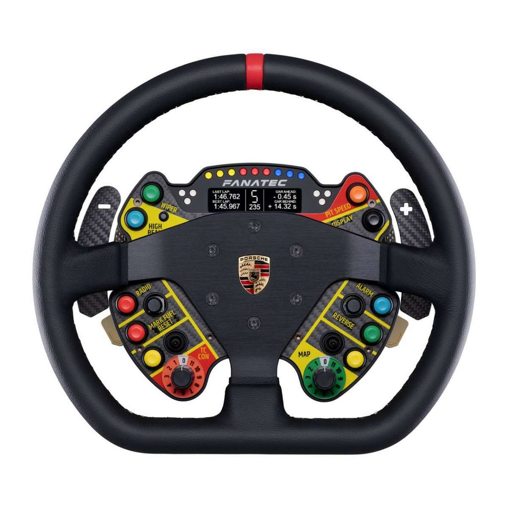 Fanatec Podium Porsche 911 GT3 R Leather – SimRacingTechMalaysia