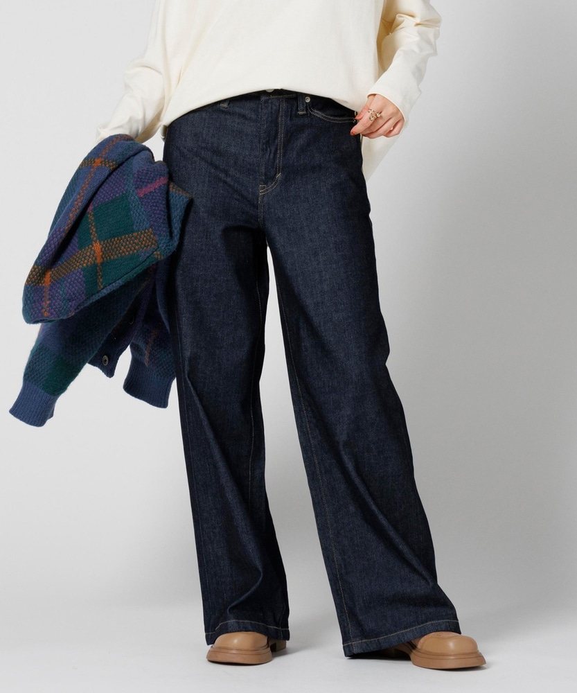 LISA」ワイドフレアパンツ【自宅で試着、返品送料無料】(XS ワン