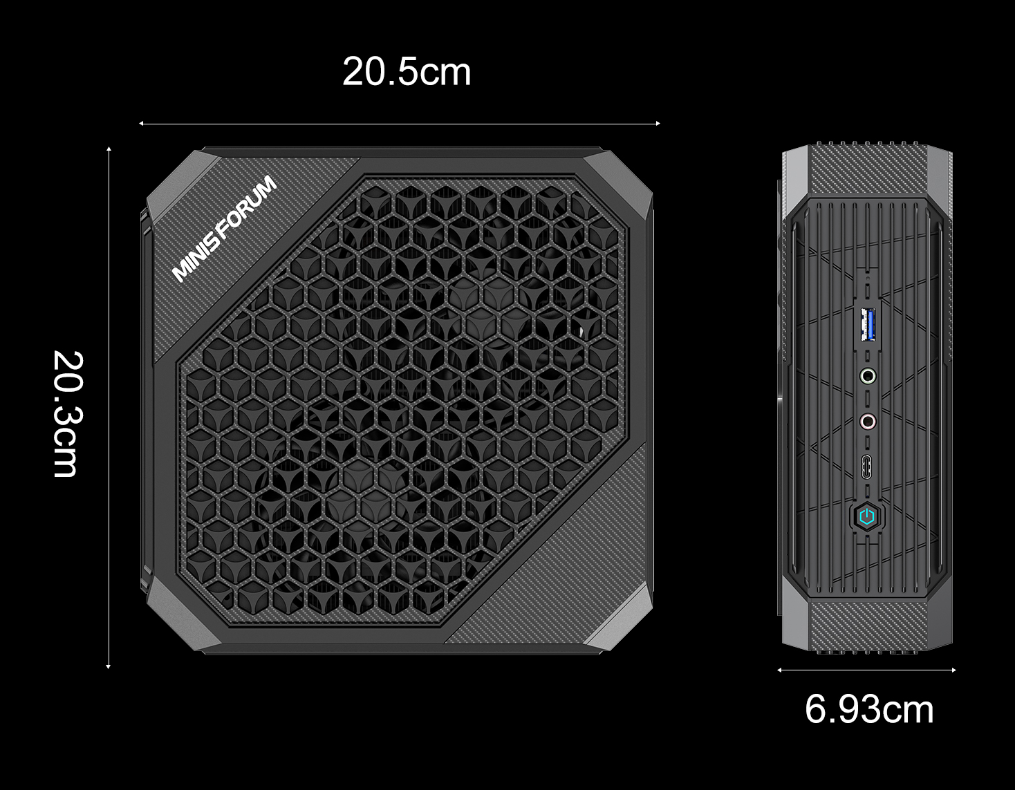 Minisforum Elitemini HX90G Mini PC Goes All-AMD With Ryzen 9