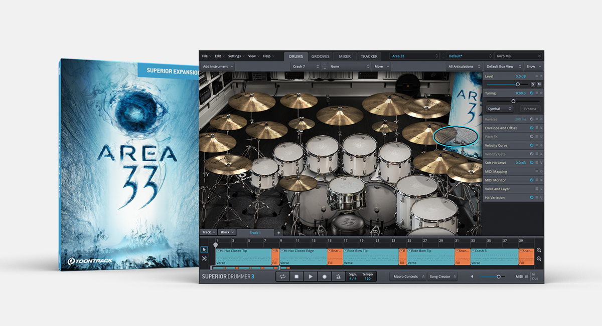 Area 33 SDX | Toontrack