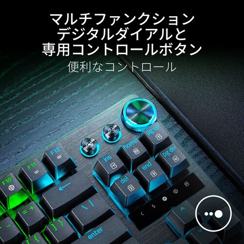 Razer レイザー Huntsman V3 Pro Tenkeyless 有線 英語配列テンキー