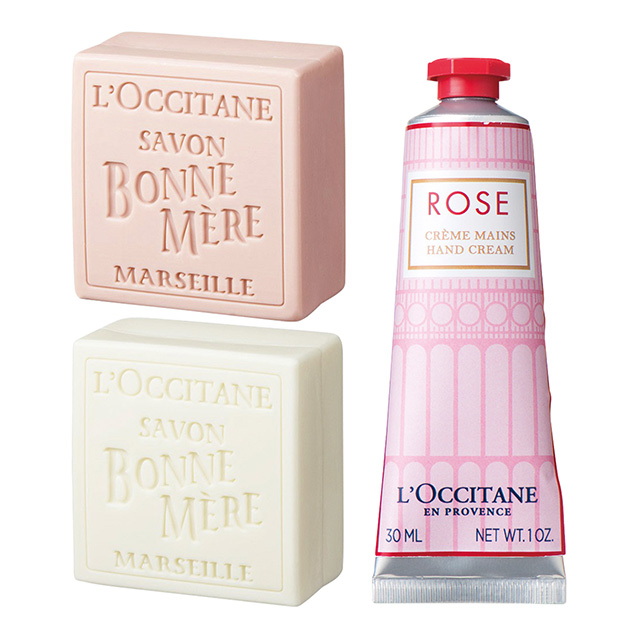 ロクシタン[L'OCCITANE]のローズ ハンドクリーム＆ソープセット