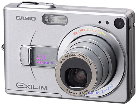 Casio Exilim Zoom EX-Z40 香港價錢、相機規格及相關報道- DCFever.com