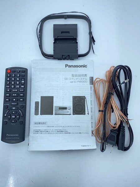 Panasonic(パナソニック) / ミニコンポ SC-PMX900-S 本体型番SA-PMX900