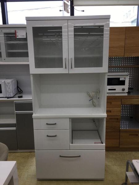 NITORI(ニトリ) / #食器棚/合板/WHT/コパン80KB-WH | 中古品の販売