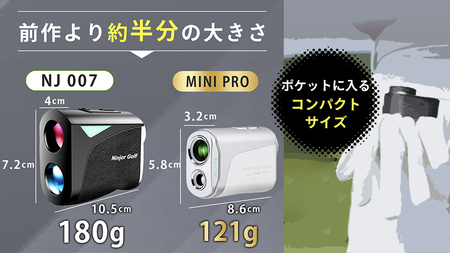 NINJOR GOLF NJ MINI PRO OLED ( シルバー ) | 茨城県つくばみらい市
