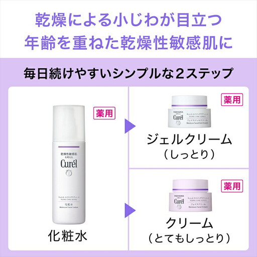 花王 キュレル エイジングケア クリームセット化粧品 ｜ 化粧品 化粧水