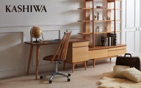 KASHIWA】CIVIL(シビル) デスクチェア キャスター付き 飛騨の家具 椅子