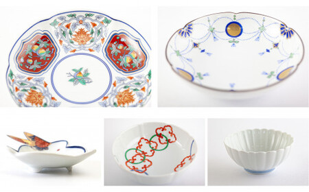 有田焼 其泉 絵皿を楽しむ 5点セット【賞美堂本店】食器 和食器 食器