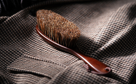 ナカタハンガー】洋服ブラシ（馬毛） | 兵庫県豊岡市 | ふるさと納税