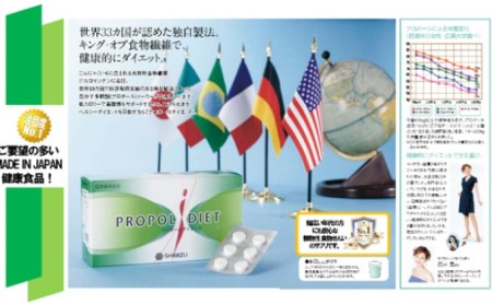 サプリメント プロポールダイエット4.0 3箱 セット ダイエット サプリ