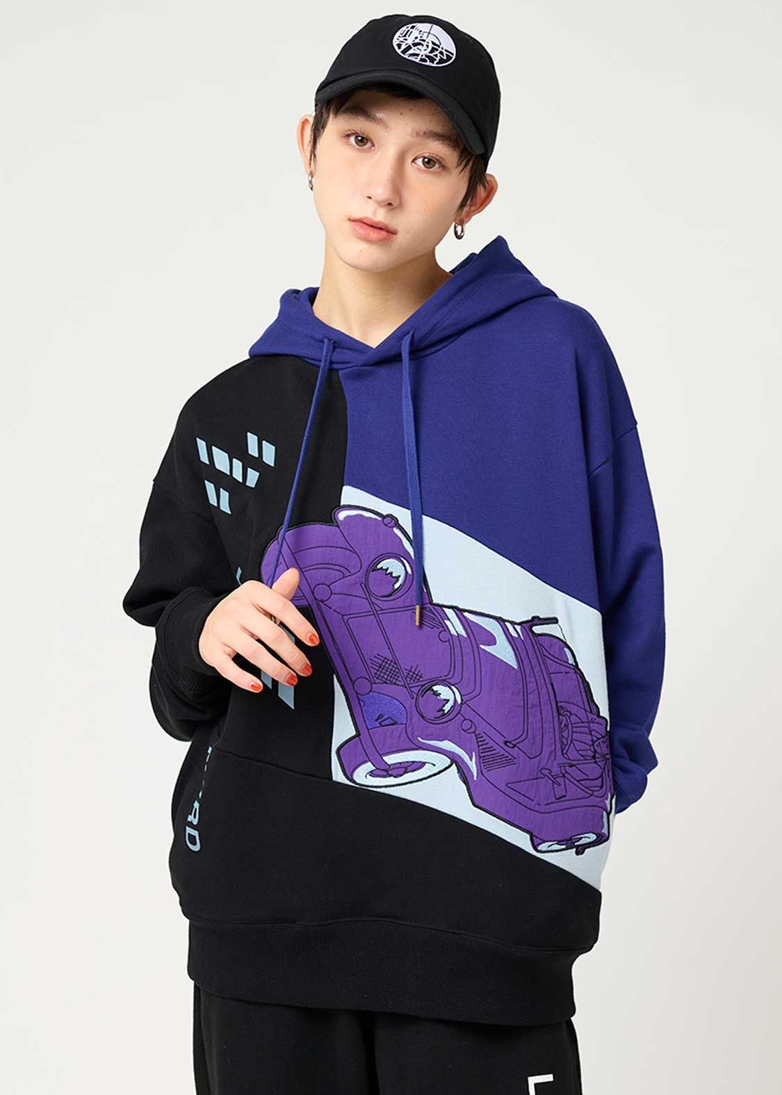 峰不二子｜ハーフジップスウェット｜ユニセックス｜グラニフ(graniph