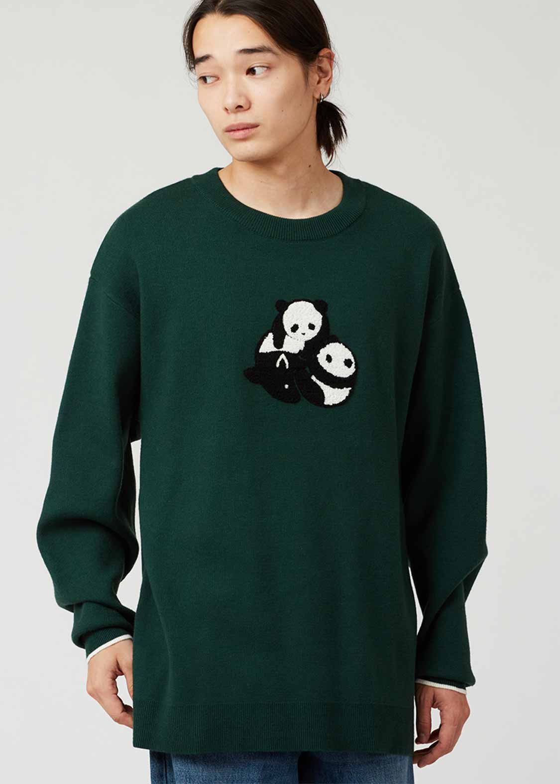 ローリングパンダズ｜ウォッシャブルニット｜ユニセックス｜グラニフ