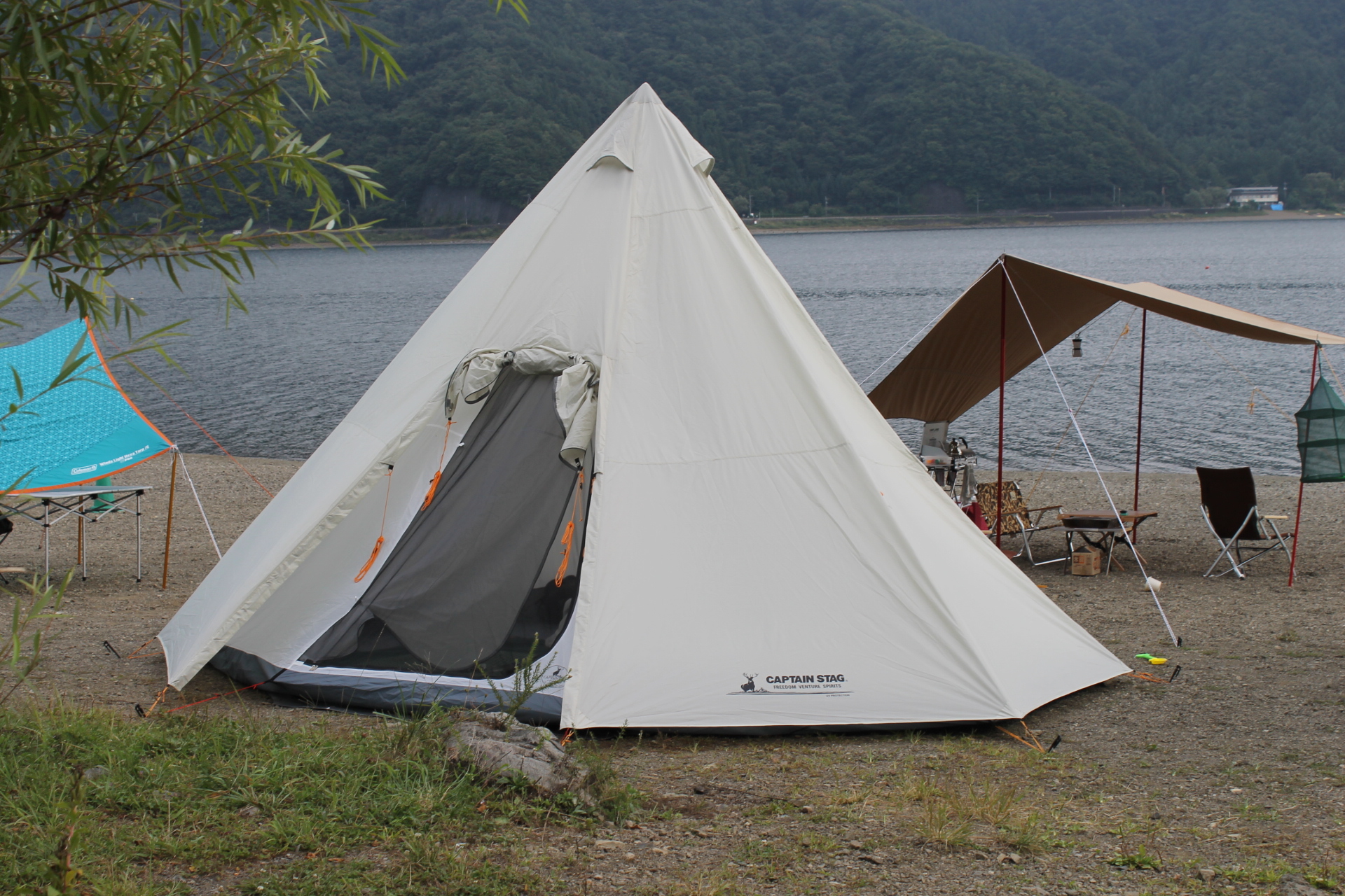 キャプテンスタッグ CSクラシック ワンポールテント オクタゴン460UV